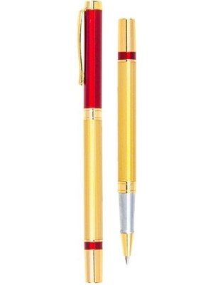 Kırmızı Metal Roller Kalem Midastech