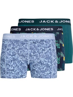 Jack & Jones Erkek 3'lü Boxer (12288866-NB)