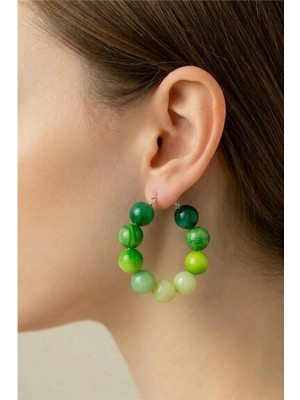 Petek Aksesuar Akrilik Halka Küpe 5 Cm.