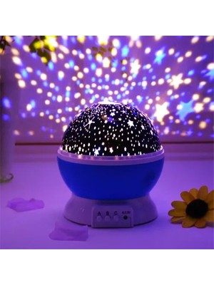 Dönen Star Master Gece Lambası Midastech