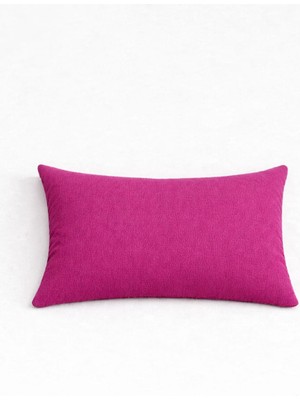 Perdeyap Kadife Dokulu Açık Mürdüm Kırlent Yastık Kılıfı ( 1 Adet )