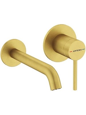 Artema Minimax Round Ankastre Lavabo Bat Uzun Frçalıaltın A4354925 Lavabo Bataryası