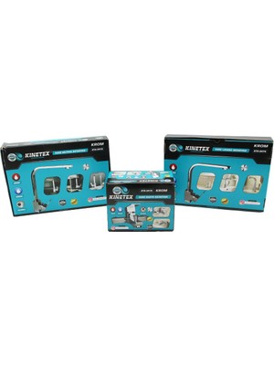 MidasTech 3lü Kare Set Aç Kapa Krom Batarya Musluk Filtreli Kare Banyo+Kare Evye Mutfak+Kare Lavabo (4887)