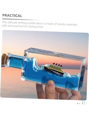 Batmayan Gemi Şişe Akvaryum Midastech