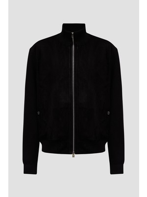 Boss Erkek Marka Logo Detaylı Regular Fit Uzun Kollu Siyah Ceket 50519802-001