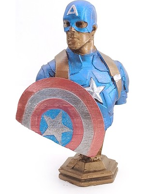 Captain America Büst Küçük Boy Midastech