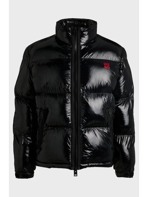 Hugo Erkek Marka Logo Detaylı Regular Fit Uzun Kollu Siyah Ceket 50523206-001