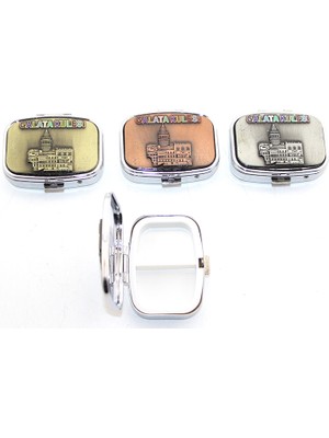 Istanbul Temalı Enfiye Kutusu Galata Kulesi Baskılı Midastech