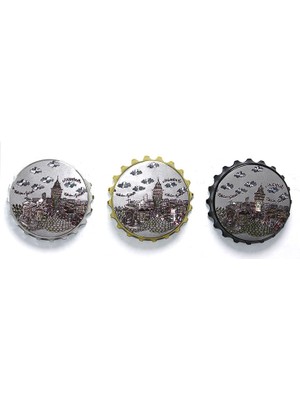 Istanbul Temalı Magnet Model 11 Midastech