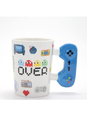 Game Over Porselen Kupa Bardak Model 3  Midastech