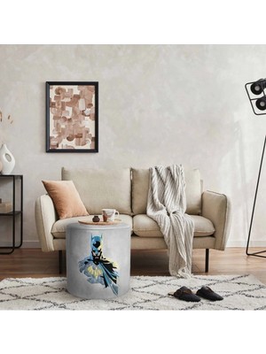 Adawall Home Grey Batman Puf