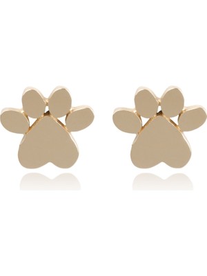 Berk Mücevherat 14 Ayar Altın Patili Çocuk Küpesi