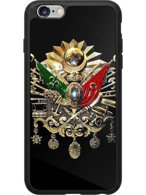 iPhone 6 Plus / 6s Plus Uyumlu Osmanli Tugrasi Tasarımlı Glossy Premium Kılıf