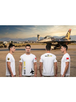 Özel Tasarım Solo Türk Baskılı Beyaz T-Shırt