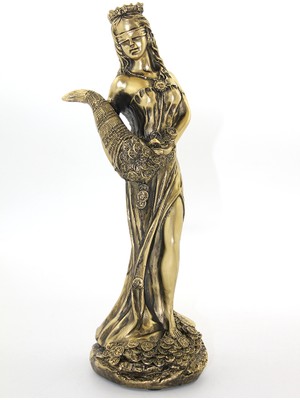 Polyester Bereket Tanrıçası Fortuna Figürü Model 2  Midastech