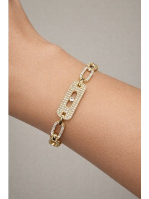 Melisa Takı & Aksesuar 14K Gold Renk Xuping Zirkon Bileklik