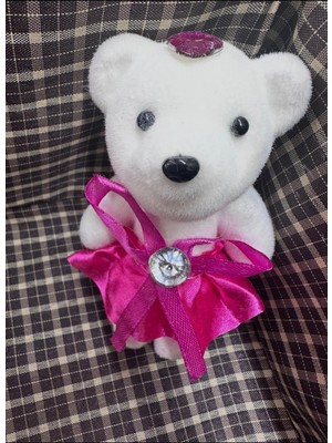 Mutkin Strafor Ayı Boy 11 cm Paket 10 Lü (10 Adet) Fuşya