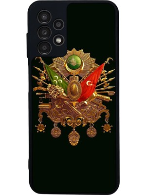 Samsung Galaxy A13 Uyumlu Osmanli Tugrasi Tasarımlı Glossy Premium Kılıf