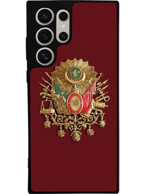 Samsung Galaxy S24 Ultra Uyumlu Osmanli Tugrasi Tasarımlı Glossy Premium Kılıf