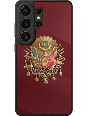 Samsung Galaxy S26 Ultra Uyumlu Osmanli Tugrasi Tasarımlı Glossy Premium Kılıf