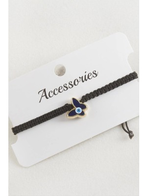 MidasTech Kelebek Makrome Örgülü Bileklik Nemere