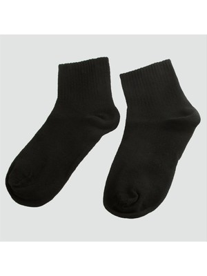 MidasTech Siyah Renkli Kolej Çorap Nemere