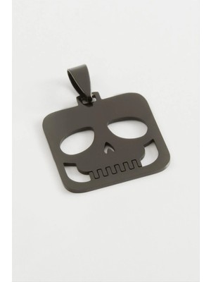 MidasTech Kuru Kafa Çelik Kolye Ucu 2,5 cm Nemere