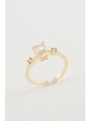 MidasTech Baget Taşlı Yüzük Nemere