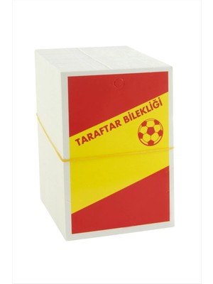 MidasTech Taraftar Bileklik Kartı 200 Adet Nemere