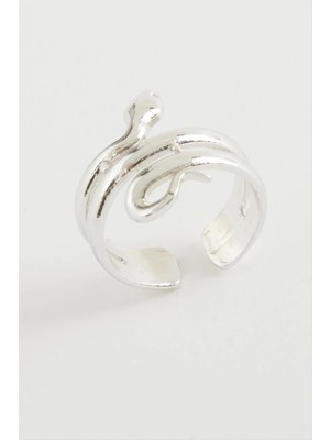 MidasTech Yılan Metal Yüzük Nemere