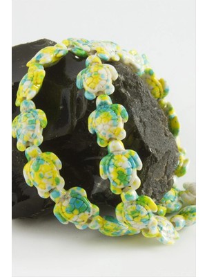 MidasTech 1,8 mm Kaplumbağa Turkuaz Taşı Nemere