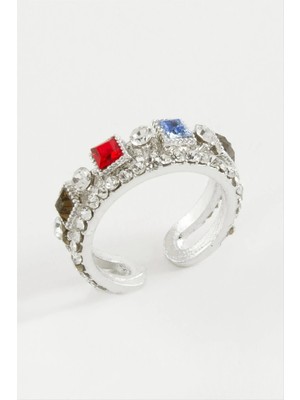 MidasTech Kare Taşlı Yüzük Nemere