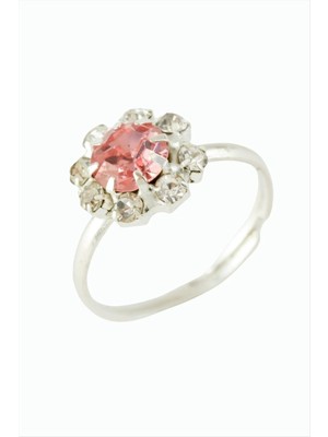 MidasTech Kristal Taşlı Eklem Yüzük Nemere