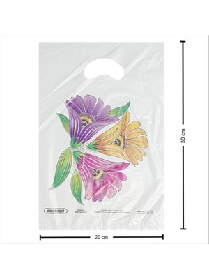 MidasTech 20*30 El Tutma Poşet Paketi 100'LÜ Nemere