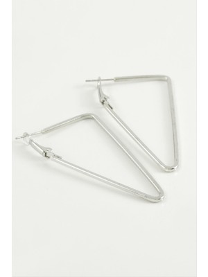 MidasTech Üçgen Halka Küpe 7 cm Nemere