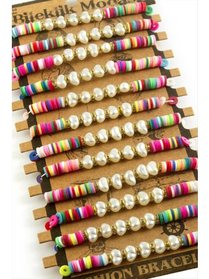 MidasTech Inci Fimo Boncuk Bileklik Nemere