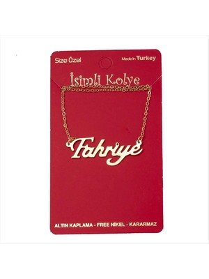 MidasTech Fahriye Isimli Kolye (Kişiye Özel) Nemere