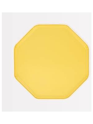 SHC4200 Meri Meri - Lemon Sherbert Side Plates - Limon Sorbe Tabaklar (M) (X8)