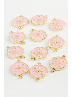 MidasTech Yıldız Tek Kulplu Mineli Bileklik ve Kolye Ucu Aparatı 1 Adet Nemere