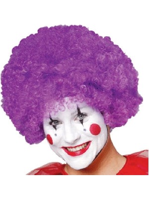 Noip Kabarık Bonus Peruk Saç  Mor (1204)