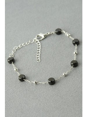 MidasTech Yuvarlak Kristal Taşlı Bileklik Nemere