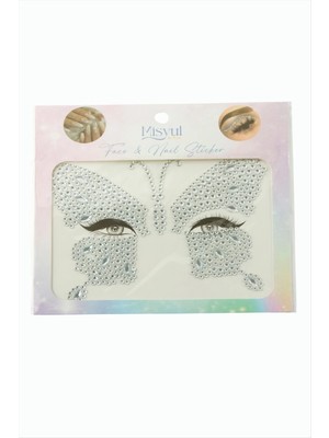 MidasTech Kelebek Tırnak ve Yüz Süsleme Taşı Nemere