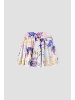 Lia Lea Bg Store Kız Çocuk Desenli Etek
