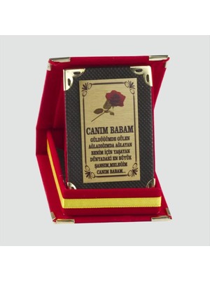 MidasTech Canım Babam Plaketi Nemere