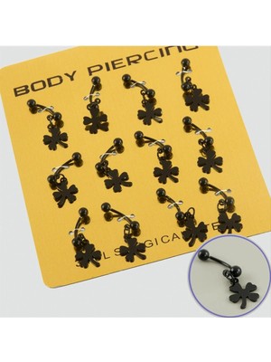 MidasTech Yonca Çelik Piercing 1 Adet Nemere