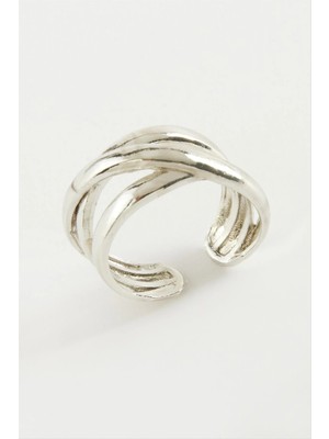 MidasTech Burgulu Metal Yüzük Nemere