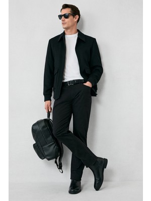 Kiğılı Slim Fit Dar Kesim Likralı Esnek Kanvas / Chino Pantolon