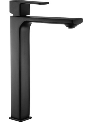 Adell Bloc Uzun Lavabo Bataryası -Mat Siyah