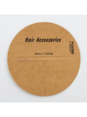 MidasTech Yuvarlak Saç Aksesuar Kartı Nemere