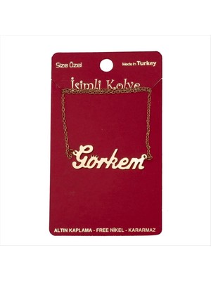 MidasTech Görkem Isimli Kolye (Kişiye Özel) Nemere